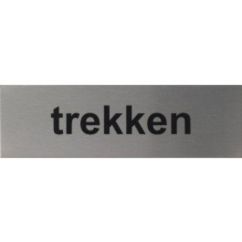 RP09 RVS Pictogram TREKKEN