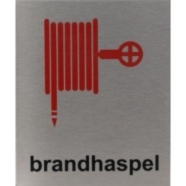 RP19 RVS Pictogram BRANDHASPEL