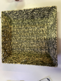 Mand ROPE IJzeren frame Vierkant  32 cm per 24 stuks