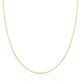 STAINLESS STEEL KETTING MIX & MATCH ROSE GOUD
