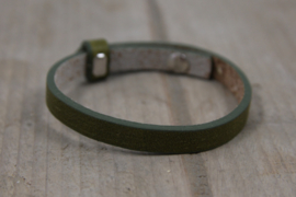 CUOIO ARMBAND OLIVE GREEN
