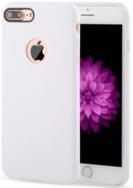 Wit hoesje iPhone 7 Plus softcase