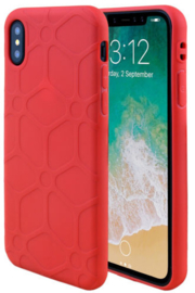 Rood hoesje iPhone Xs softcase