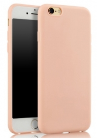 Zalm roze iPhone 8 hoesje softcase
