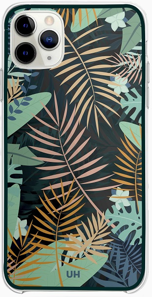 Jungle patroon hoesje iPhone 12 Pro softcase