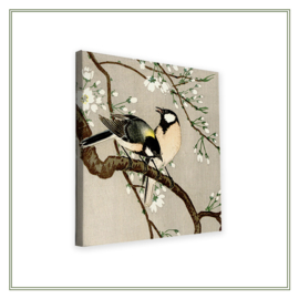 Frame outdoor BIRDS ON BRANCH