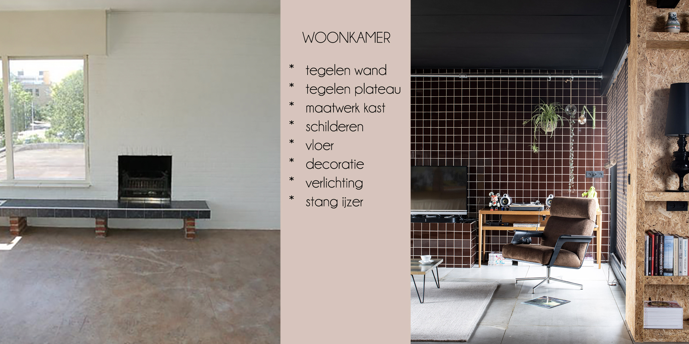 makeover woonkamer