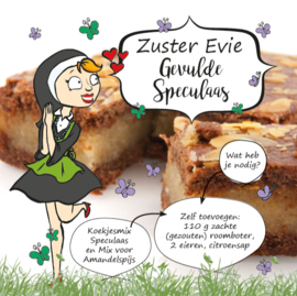 Gevuld speculaas kaart (dik papier)