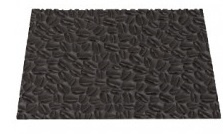Siliconenmatje met relief