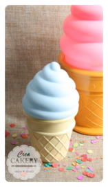 Mini ijsjeslamp blauw