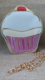 Cupcake tas Glitter