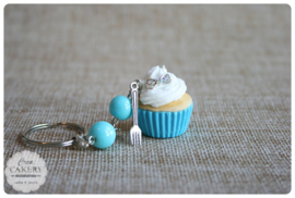 Blauwe xl cupcake #2
