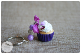 Paarse xl cupcake #1