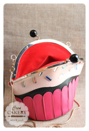 Glamour cupcake tas