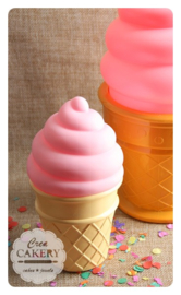 Mini ijsjeslamp roze