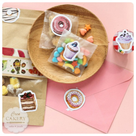 Gebakjes stickers