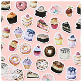 Gebakjes stickers