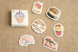 Gebakjes stickers