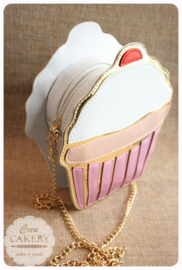 Cupcake tas Glitter