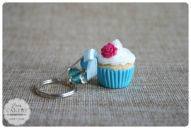 Blauwe xl cupcake #3