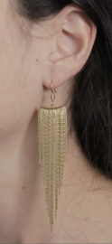 RVS lange oorhangers