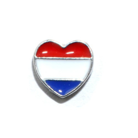 Charm Hart met Nederlandse vlag