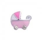 Charm kinderwagen rose