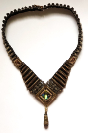 Corrugated Filigree Necklace