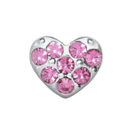 Charm Hart met strass