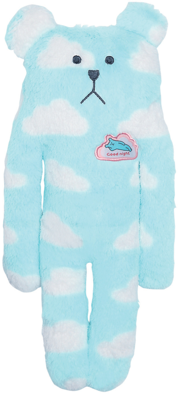 Knuffel Craftholic Bear All Over Clouds Small 40 Cm Hippe Knuffels Poppen Lieffeling