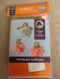 Viltpakketjes hortensia bolletjes