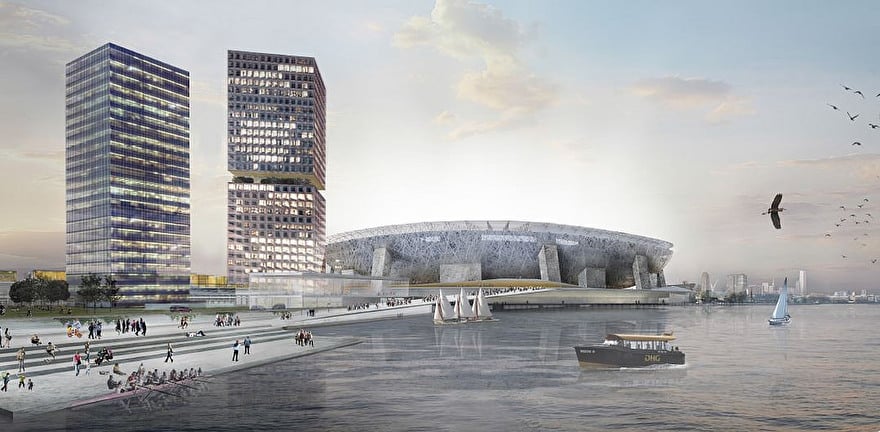 Nieuwe Kuip Rotterdam plannen Rem Koolhaas OMA