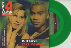 7″ Twenty 4 Seven - Is It Love / Take Me Away GROEN VINYL (2021)  ♪