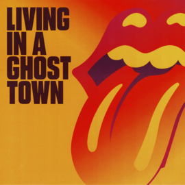 10" Lp Rollings Stones - Living In A Ghost Town  ♪