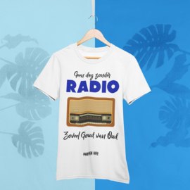 T-Shirt: Geen Dag Zonder Radio I Piraten HitZ I Unisex