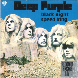 7″  Deep Purple – Black Night / Speed King (Limited Blauw Vinyl) (2021) ♪