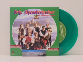 7" Orig. Alpenoberkrainer - Jingle Bells / Hirten Polka *GROEN VINYL* (2019)♪