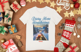 T-Shirt: Driving Home For Christmas I Kerst HitZ I Unisex (Chris Rea)