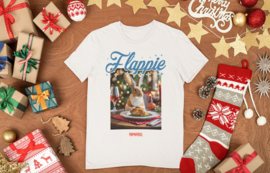 T-Shirt: Flappie I Kerst HitZ I Unisex (Youp van 't Hek)