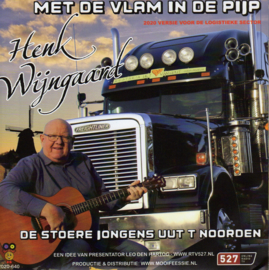 7" Henk Wijngaard - Met De Vlam In De Pijp (2020) ♪