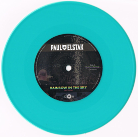 7" Paul Elstak - Rainbow In The Sky (LIMITED GROEN VINYL) (2020) ♪