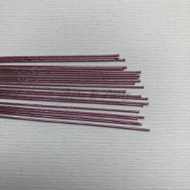 Culpitt - Floral Wire 24 Gauge Metallic Roze (50 stuks)