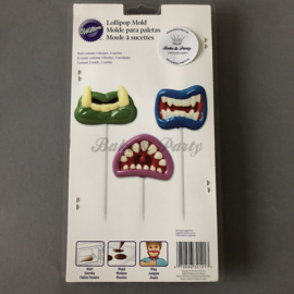Wilton - Lollipop Mold - Monster Mouth