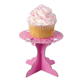 Wilton Cupcake Stand Pink (6 stuks) - 8,9 x 10 cm