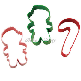 Wilton - Cookie Cutters Set - Frosted Fun (3 stuks)