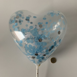 Taart Topper "Ballon" (2) Blauw