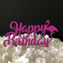 Taart Topper Carton "Happy Birthday" (9)