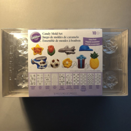 Wilton - Value Pack - Candy Mold Set (10 stuks)