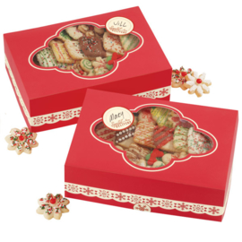 Wilton Cookie Box Homemade for the Holidays  (2 stuks) - 24 x 16,5 x 7,6 cm
