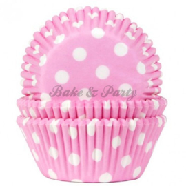 House Of Marie - Polkadot Baby Pink